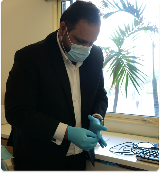 PDC implant procedure